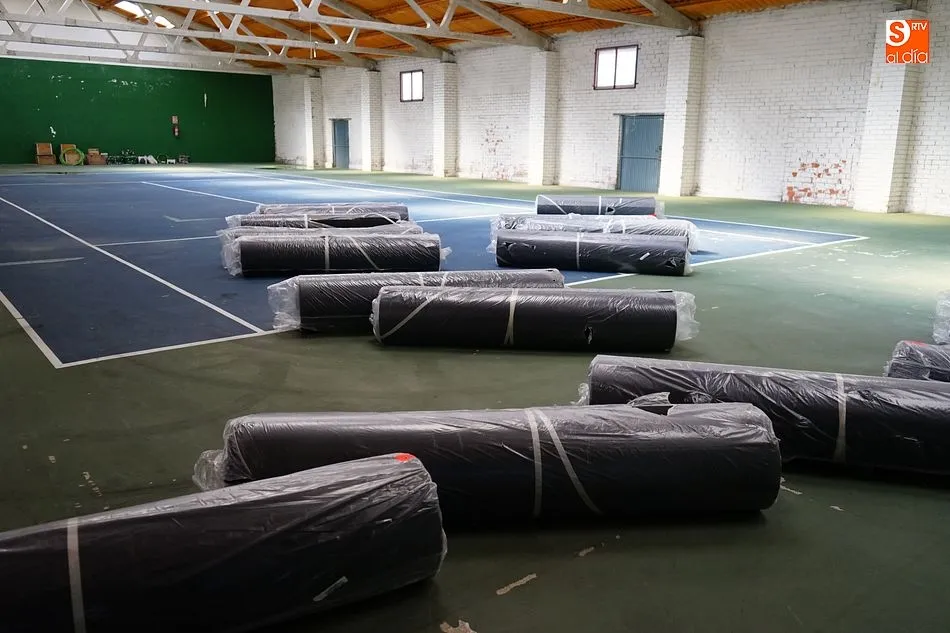 Foto 4 - La FIC 2018 comienza a tomar forma en el recinto ferial de Guijuelo