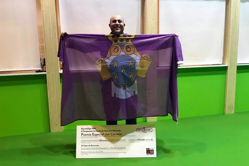 Helio Flores conseguía la tercera plaza dentro del Concurso Nacional de Tapas Gourmet celebrado la pasada semana en Madrid