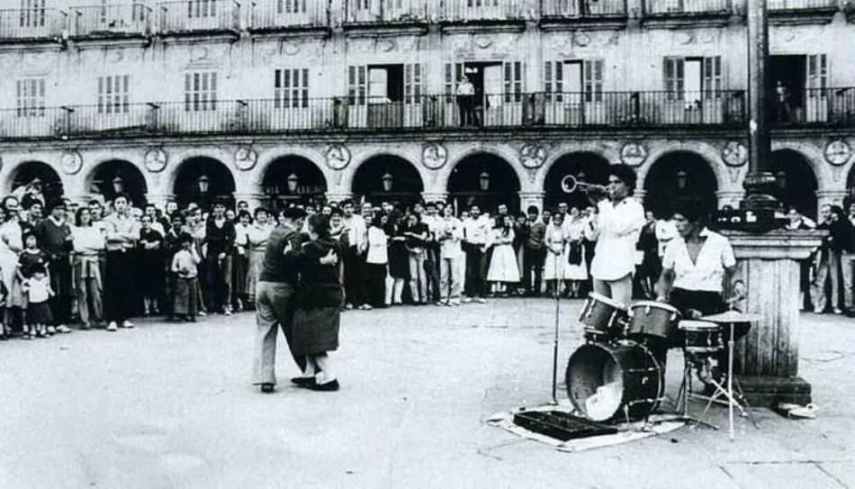 La Plaza, escenario abierto en 1970