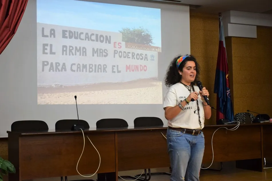 Foto 3 - Sara Santos relata la dura vida en los&nbsp;campamentos saharauis de Argelia