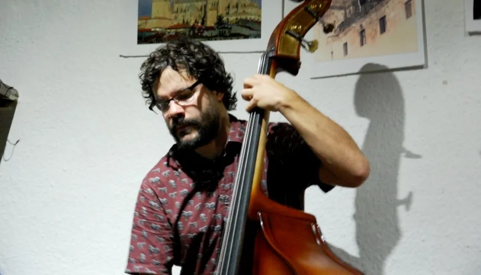 	Chuchi García, músico. Foto de Fernando Sánchez Gómez