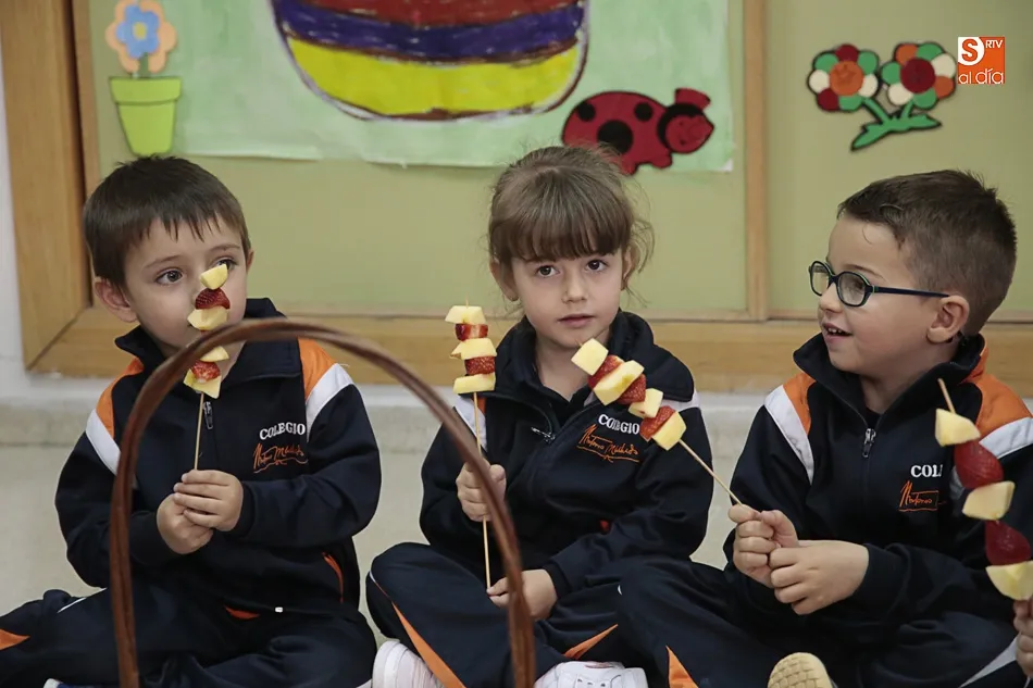 Foto 11 - Los centros educativos salmantinos apuestan por la alimentaci&oacute;n saludable de la mano de la UE