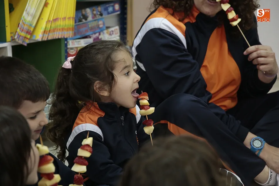 Foto 10 - Los centros educativos salmantinos apuestan por la alimentaci&oacute;n saludable de la mano de la UE