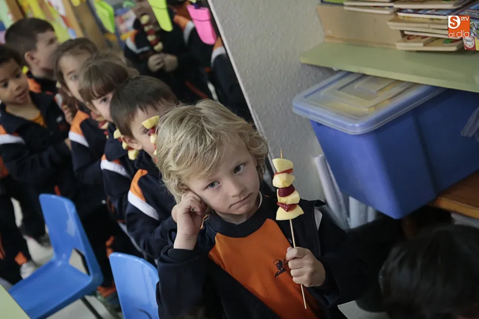Foto 5 - Los centros educativos salmantinos apuestan por la alimentaci&oacute;n saludable de la mano de la UE