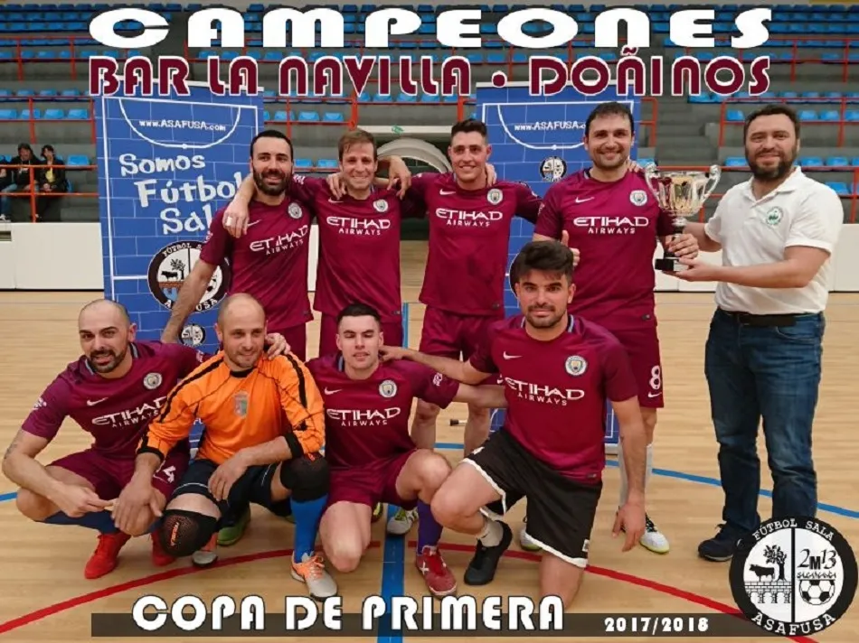 Foto 2 - El Bar La Navilla Do&ntilde;inos rubrica el doblete al proclamarse campe&oacute;n de la Copa de Primera