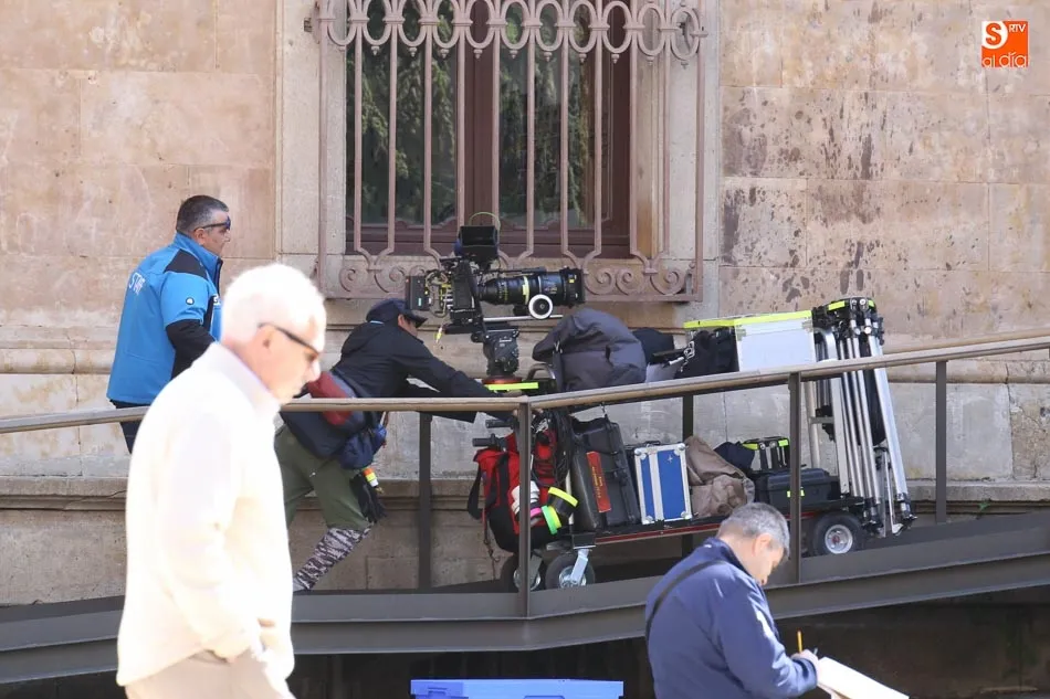 Foto 4 - Salamanca se transforma en la Italia del Renacimiento por el rodaje de &lsquo;Magi&rsquo;