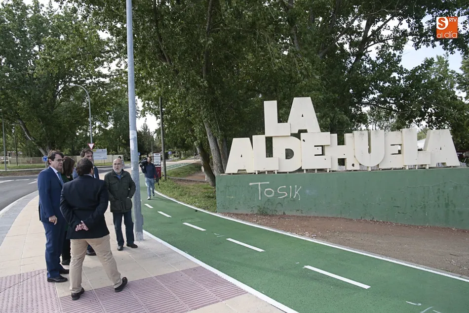 Foto 5 - Mejoras en la Aldehuela con la ampliaci&oacute;n del carril bici y 200 plazas de aparcamiento
