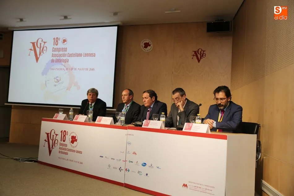 Inauguración del Congreso de la Asociación Castellano y Leonesa de Oncología, ACLO. Fotos: Alberto Martín