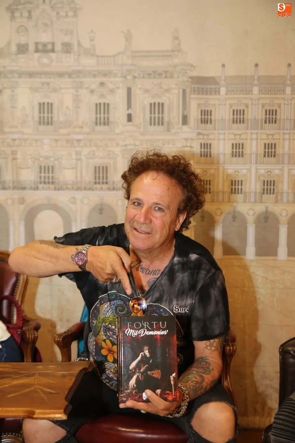 Foto 5 - El veterano rockero, Fortu S&aacute;nchez, llega a Salamanca con sus &lsquo;Mil demonios&rsquo;