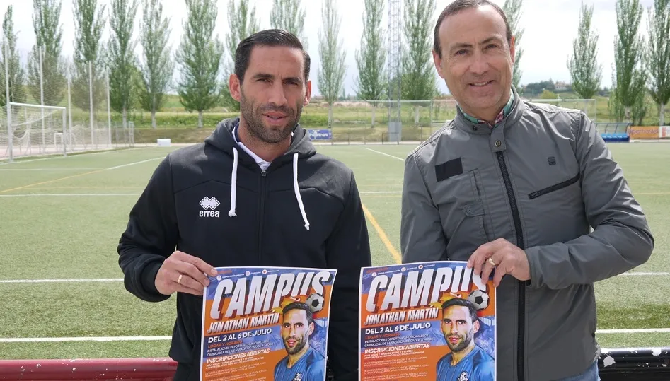 Jonathan Martín y Pedro Samuel Martín, durante la presentación.