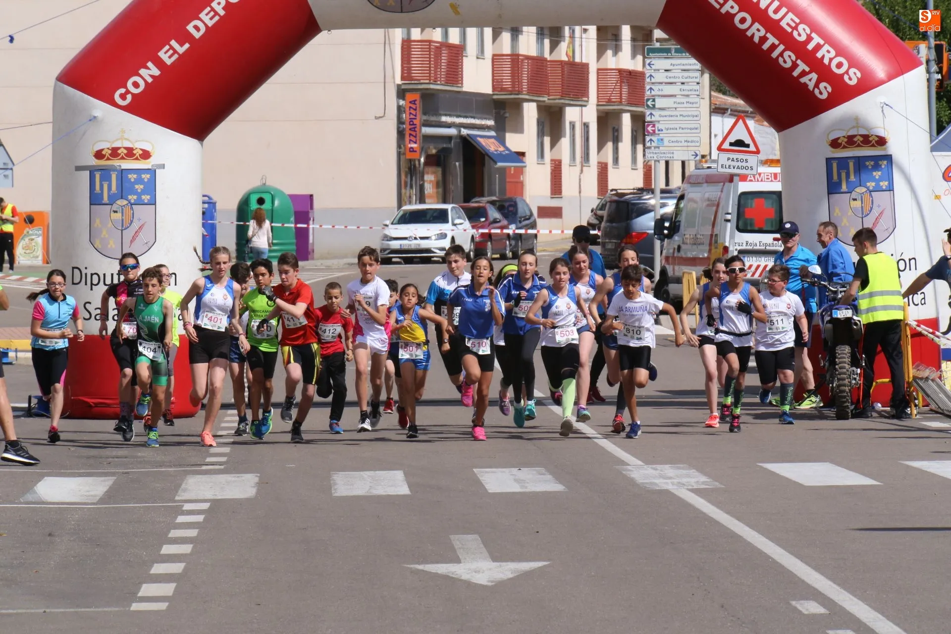Momento de salida de la modalidad infantil / Foto: Alberto Martín