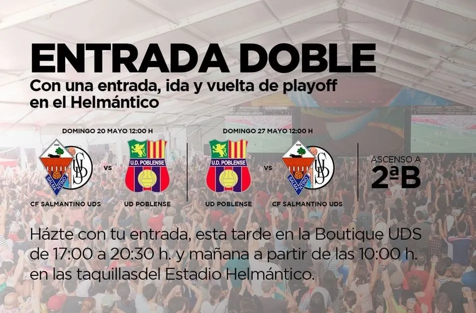 Foto 2 - El CF Salmantino UDS&nbsp;habilitar&aacute; una &lsquo;Fan Zone&rsquo; para disfrutar del partido de vuelta  