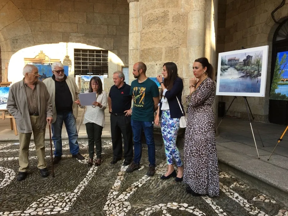 Foto 7 - Gustavo Hern&aacute;ndez Puertas repite victoria en el Concurso de Pintura al Aire Libre  