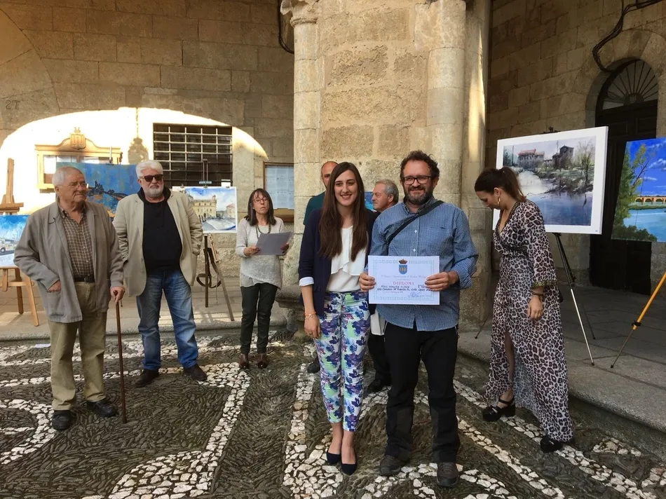 Foto 4 - Gustavo Hern&aacute;ndez Puertas repite victoria en el Concurso de Pintura al Aire Libre  