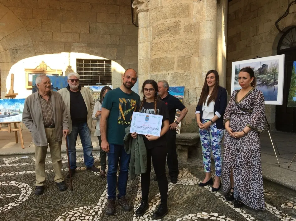 Foto 6 - Gustavo Hern&aacute;ndez Puertas repite victoria en el Concurso de Pintura al Aire Libre  