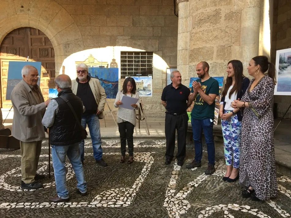 Foto 3 - Gustavo Hern&aacute;ndez Puertas repite victoria en el Concurso de Pintura al Aire Libre  
