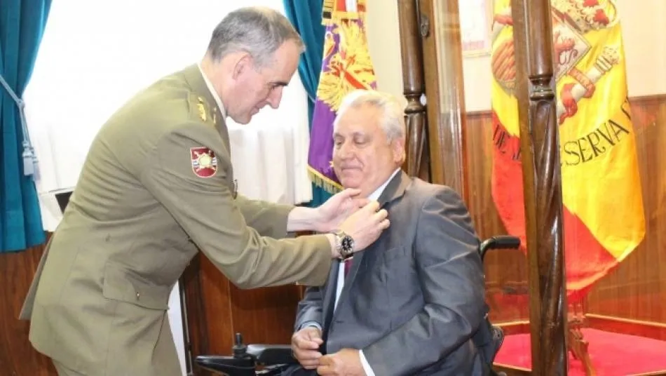 Juan José Aliste, presidente de la Asociación de Víctimas del Terrorismo en Castilla y León