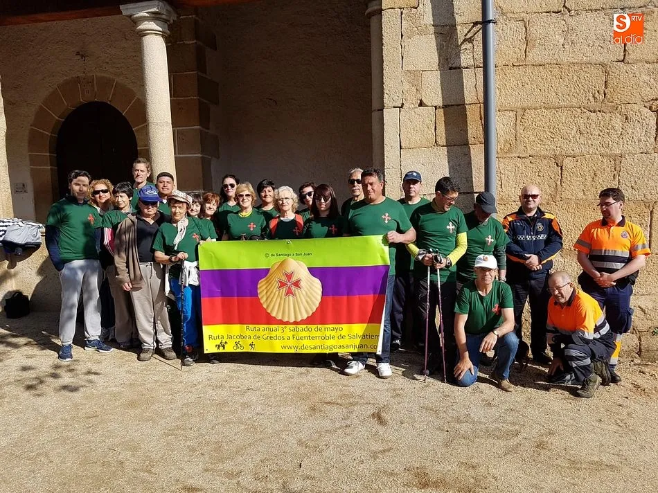 Los participantes en la marcha recorrieron 23 kilómetros