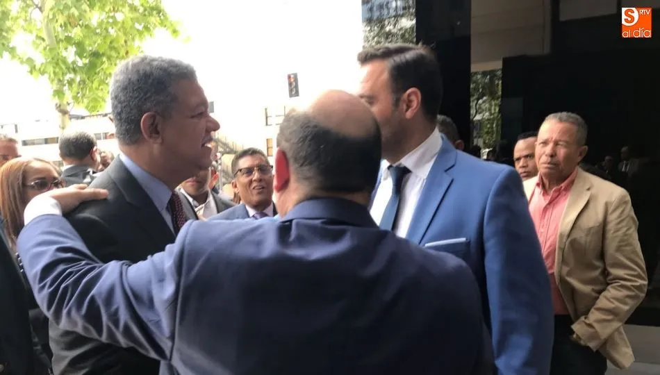 Foto 3 - El expresidente de la Rep&uacute;blica Dominicana disfruta de Salamanca antes del IV Encuentro Universia