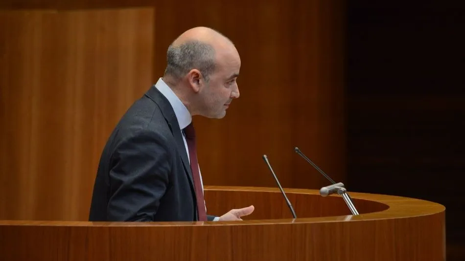 El procurador de Ciudadanos (Cs) en las Cortes de Castilla y León, David Castaño