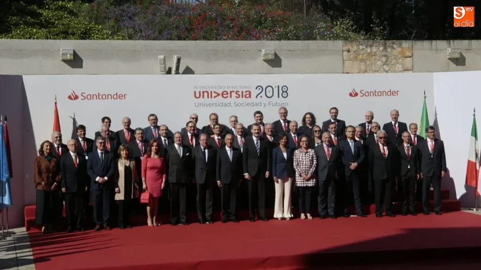El Rey Felipe VI inaugura el Encuentro de Rectores Universia