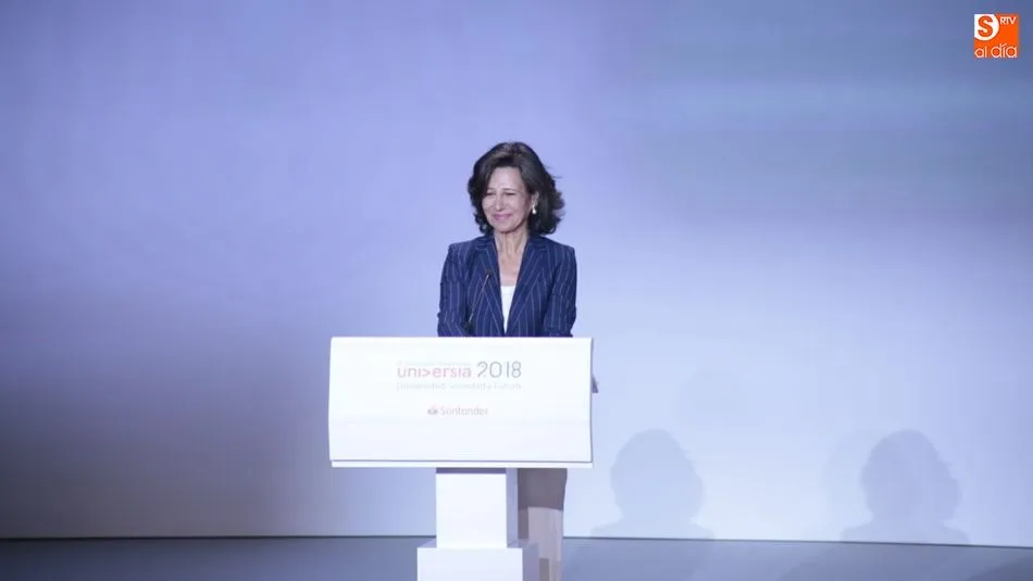 Ana Botín, La presidenta de Universia y del Banco Santander. Foto: Alejandro López