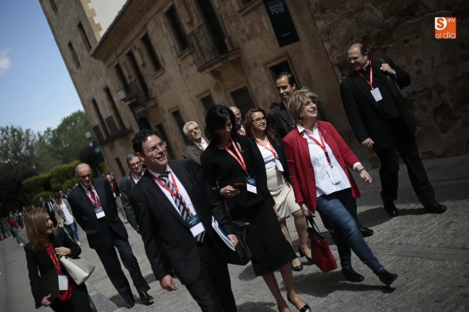 Foto 7 - El Rey Felipe VI inaugura el Encuentro de Rectores Universia