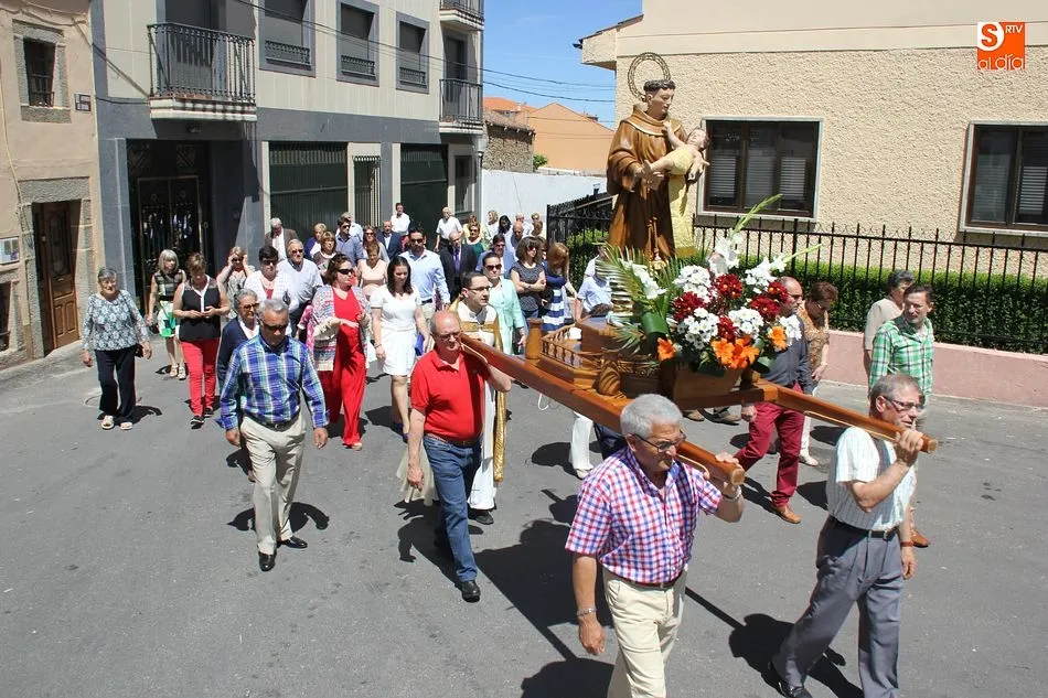 La imagen de San Antonio de Padua recorrerá las calles en procesión el 15 de junio
