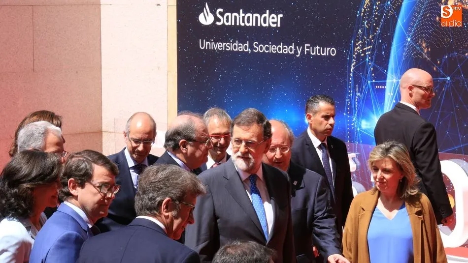 Mariano Rajoy ha clausurado el Encuentro de Rectores Universia 2018. Foto: Alberto Martín
