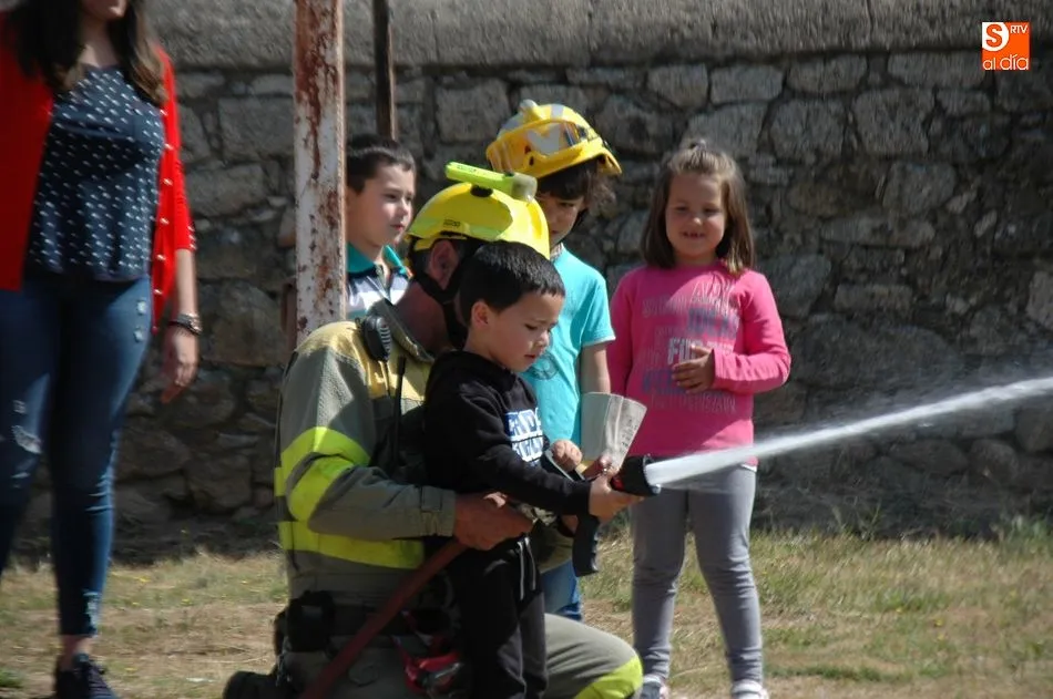 Foto 6 - Adezos comienza en el CRA R&iacute;o Yeltes de Villavieja la campa&ntilde;a &lsquo;Cada incendio quema algo tuyo&rsquo; ...