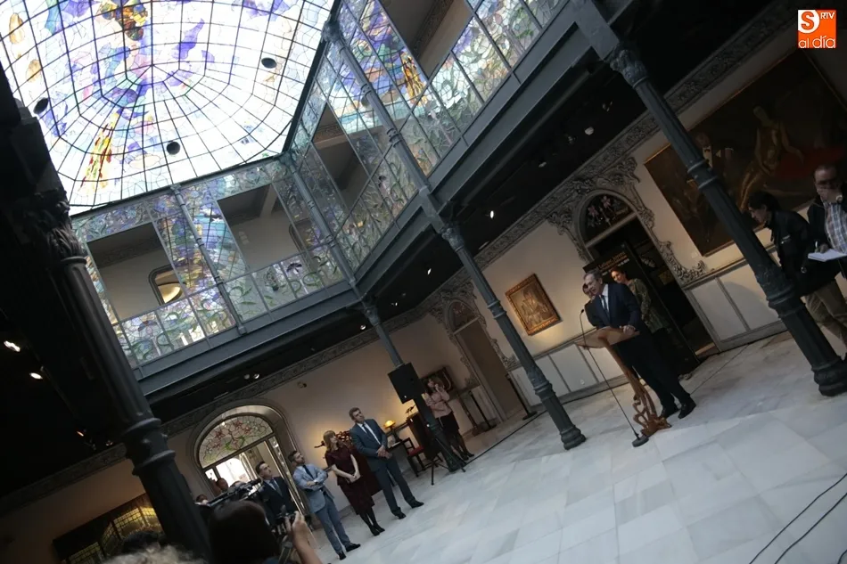 Presentación de la exposición René Lalique, joyero, en el Museo Art Nouveau y Art Decó-Casa Lis. Foto: Alex López