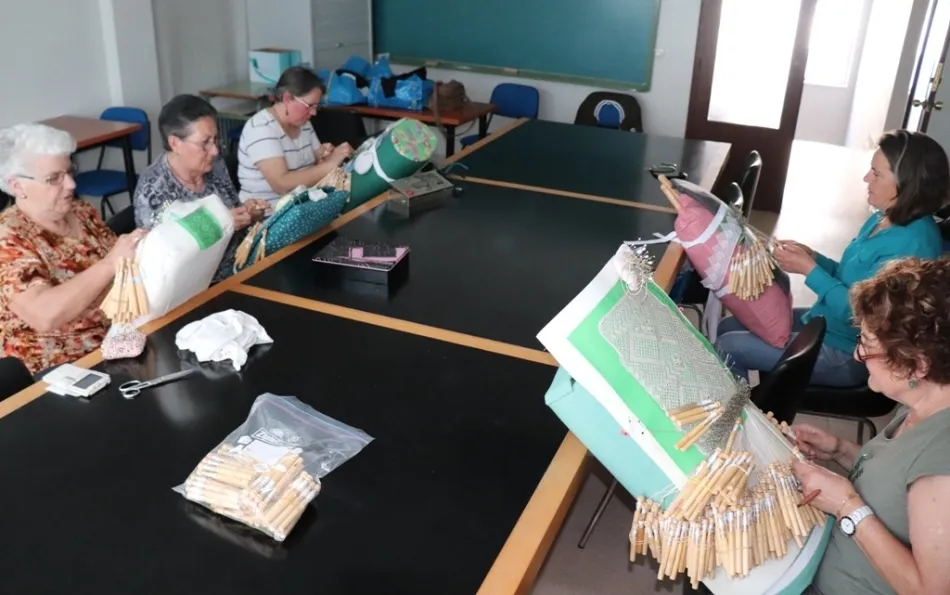 Taller de encaje de bolillos este curso en Vitigudino