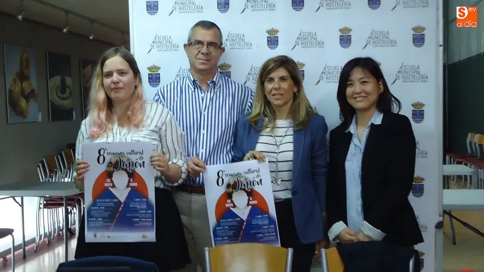 Alejandra Bendala, José Luis García, Chabela de la Torre y Chie Motoki