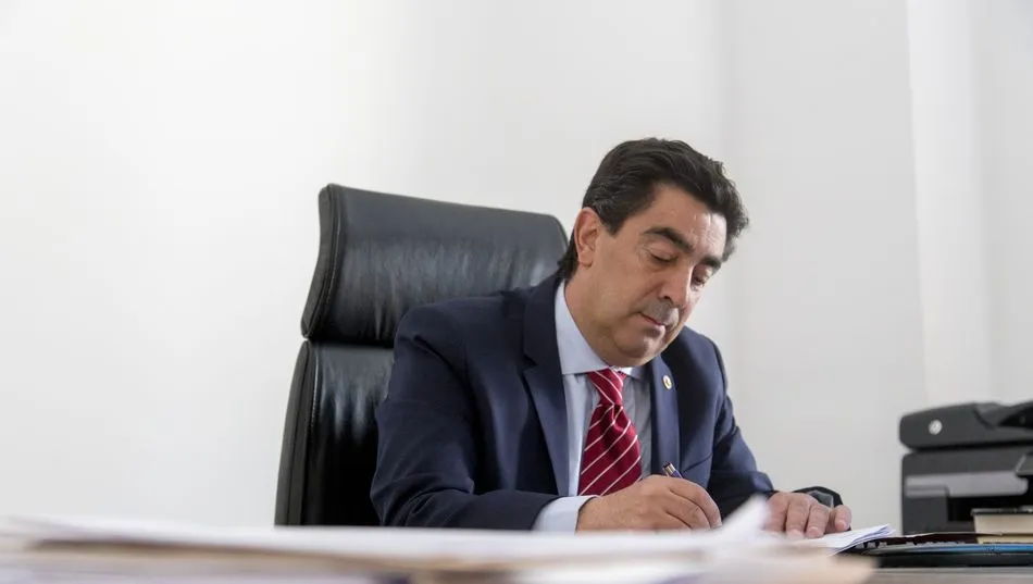 El presidente de CES, José Vicente Martín Galeano