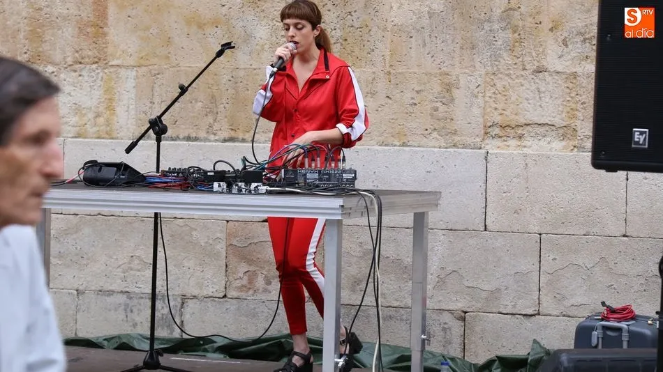 Sole Parody, en un momento de su actuación. Fotos: Alberto Martín