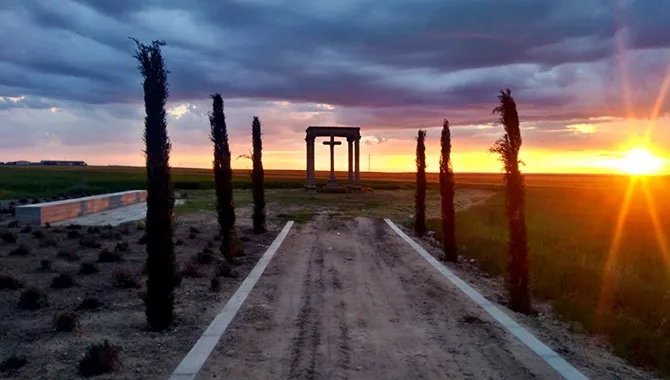 El Humilladero de Rágama presenta su nueva imagén tras las obras de mejora desarrolladas durante las ultimas semanas