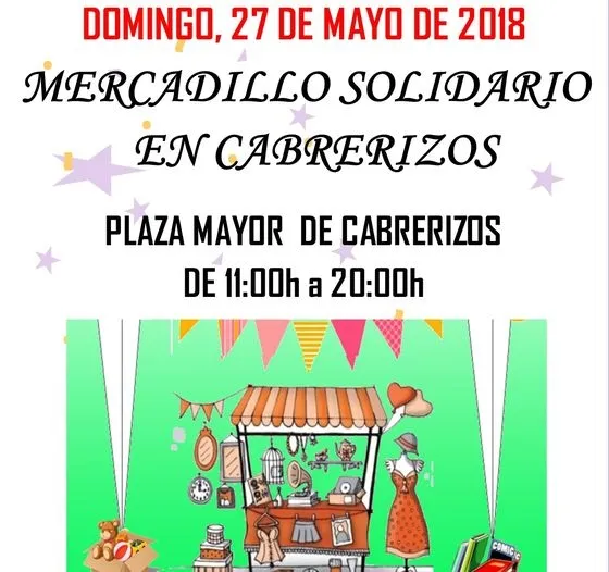 La Asociación de Mujeres de Cabrerizos celebra este domingo su mercadillo solidario