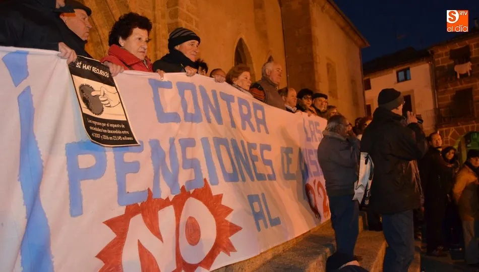 Mesa informativa sobre la situación de las pensiones