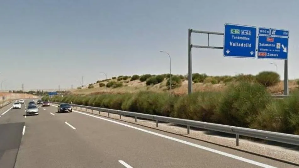 Imagen de la autovia A-62