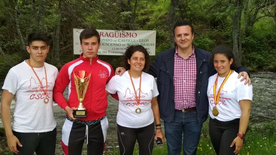 Foto 2 - El Club Salamanca Canoe Kayak conquista el Campeonato de Primavera de Castilla y Le&oacute;n  