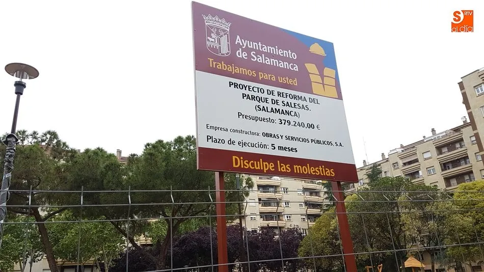Foto 6 - El parque Salesas estrena imagen con zonas verdes, juegos infantiles y una grada de madera