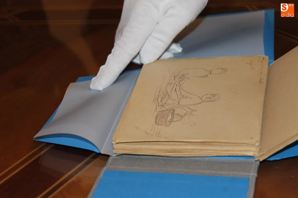 Foto 6 - La Casa Museo ampl&iacute;a sus fondos con 66 dibujos realizados por Miguel de Unamuno