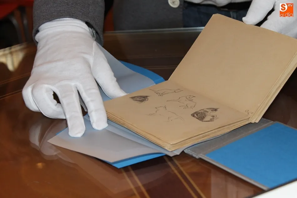 Foto 2 - La Casa Museo ampl&iacute;a sus fondos con 66 dibujos realizados por Miguel de Unamuno