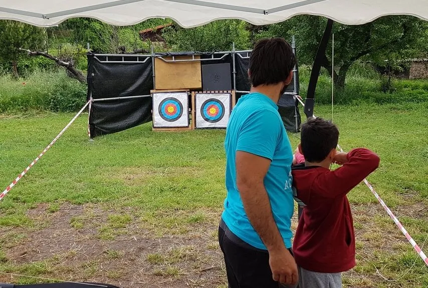 Foto 4 - Un campamento multiaventura re&uacute;ne en Mir&oacute;briga a 25 escolares de toda la provincia  