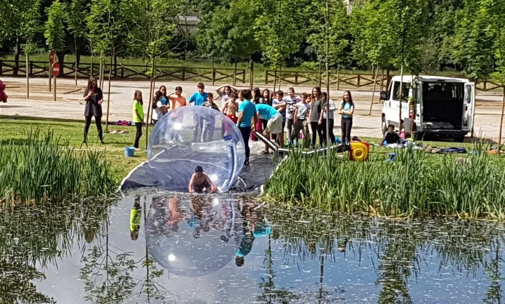 Foto 2 - Un campamento multiaventura re&uacute;ne en Mir&oacute;briga a 25 escolares de toda la provincia  