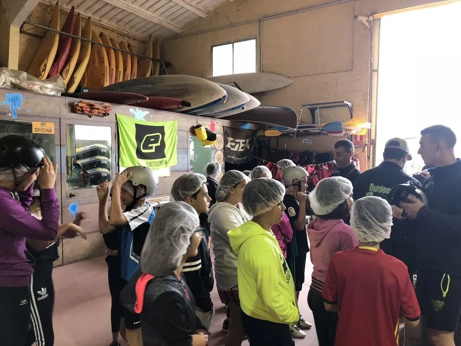 Foto 4 - Los alumnos del colegio Padres Trinitarios disfrutan de un d&iacute;a de multiaventura  