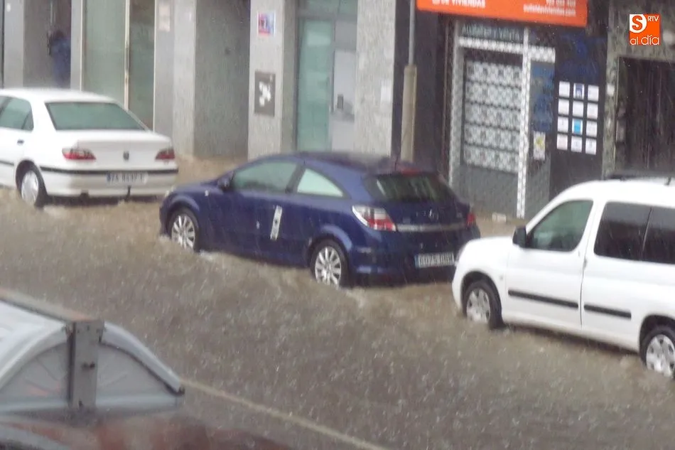 Foto 5 - La fuertes lluvias provocan inundaciones en algunas&nbsp;calles de Salamanca  