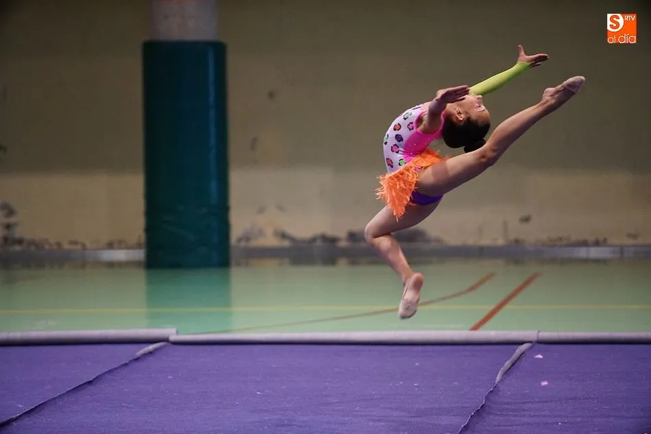 Foto 10 - La escuela de gimnasia r&iacute;tmica despide el curso con una din&aacute;mica exhibici&oacute;n
