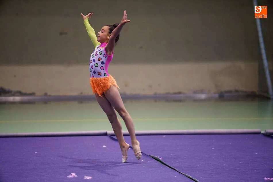 Foto 9 - La escuela de gimnasia r&iacute;tmica despide el curso con una din&aacute;mica exhibici&oacute;n