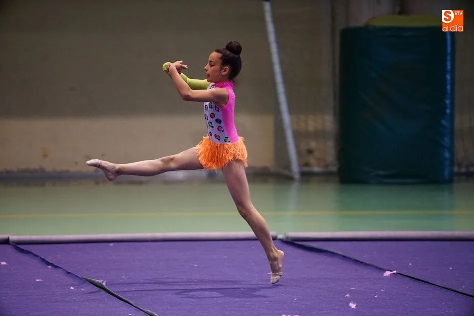 Foto 6 - La escuela de gimnasia r&iacute;tmica despide el curso con una din&aacute;mica exhibici&oacute;n